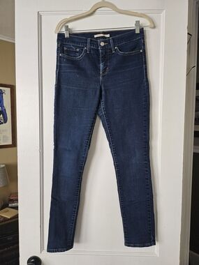 Levi's Dark Indigo Skinny Jeans - Slim Stretch Fit